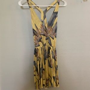 Kimchi Blue yellow floral summer dress